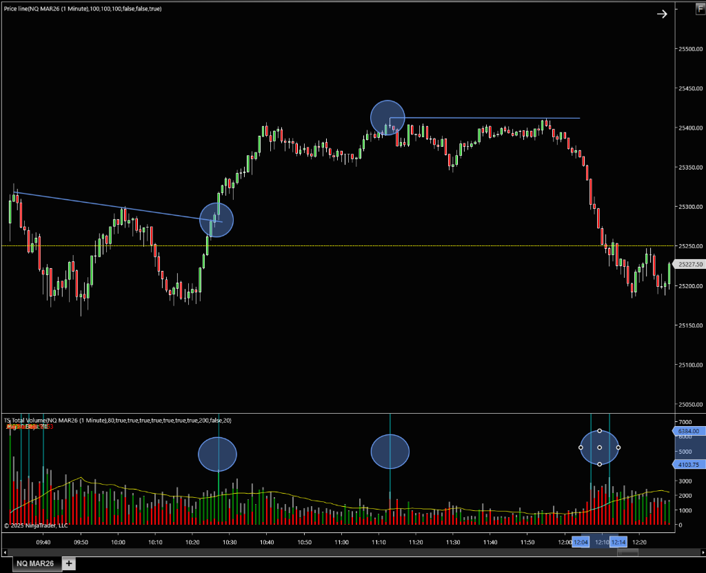 TS Total Volume Example